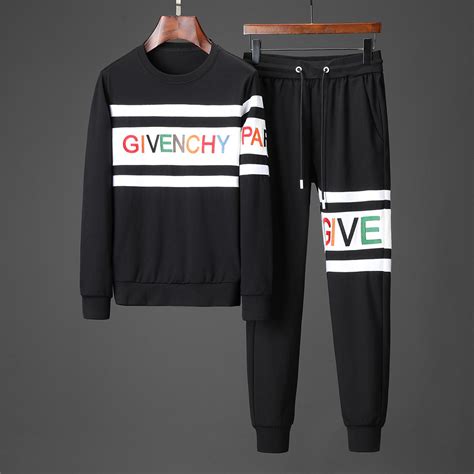 givenchy jogging suit mens|givenchy tracksuit men's.